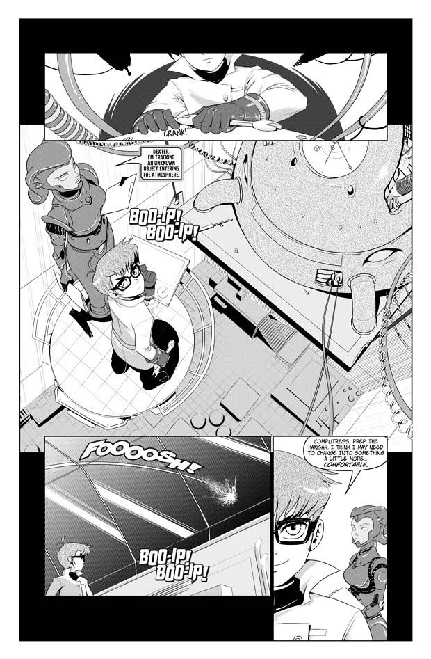 FusionFall Chapter 1 page 5 - Chapter 1 : Worlds Collide!!