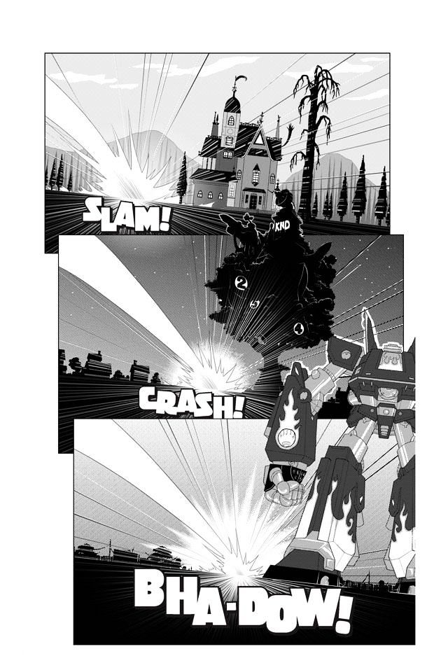 FusionFall Chapter 1 page 8 - Chapter 1 : Worlds Collide!!
