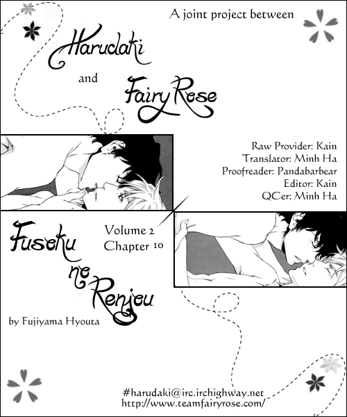Fusoku no Renjou Chapter 10 page 1 - Chapter 10