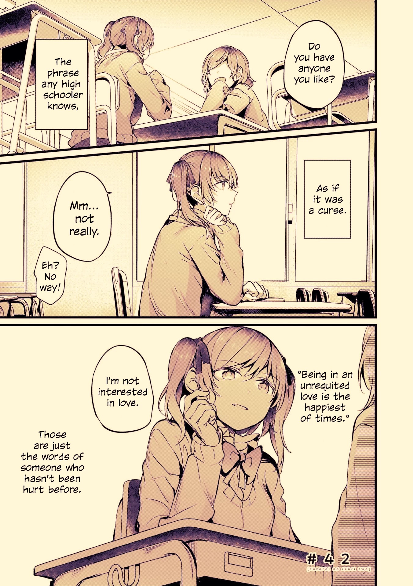 Fusoroi no Renri Chapter 42 page 1 - Chapter 42