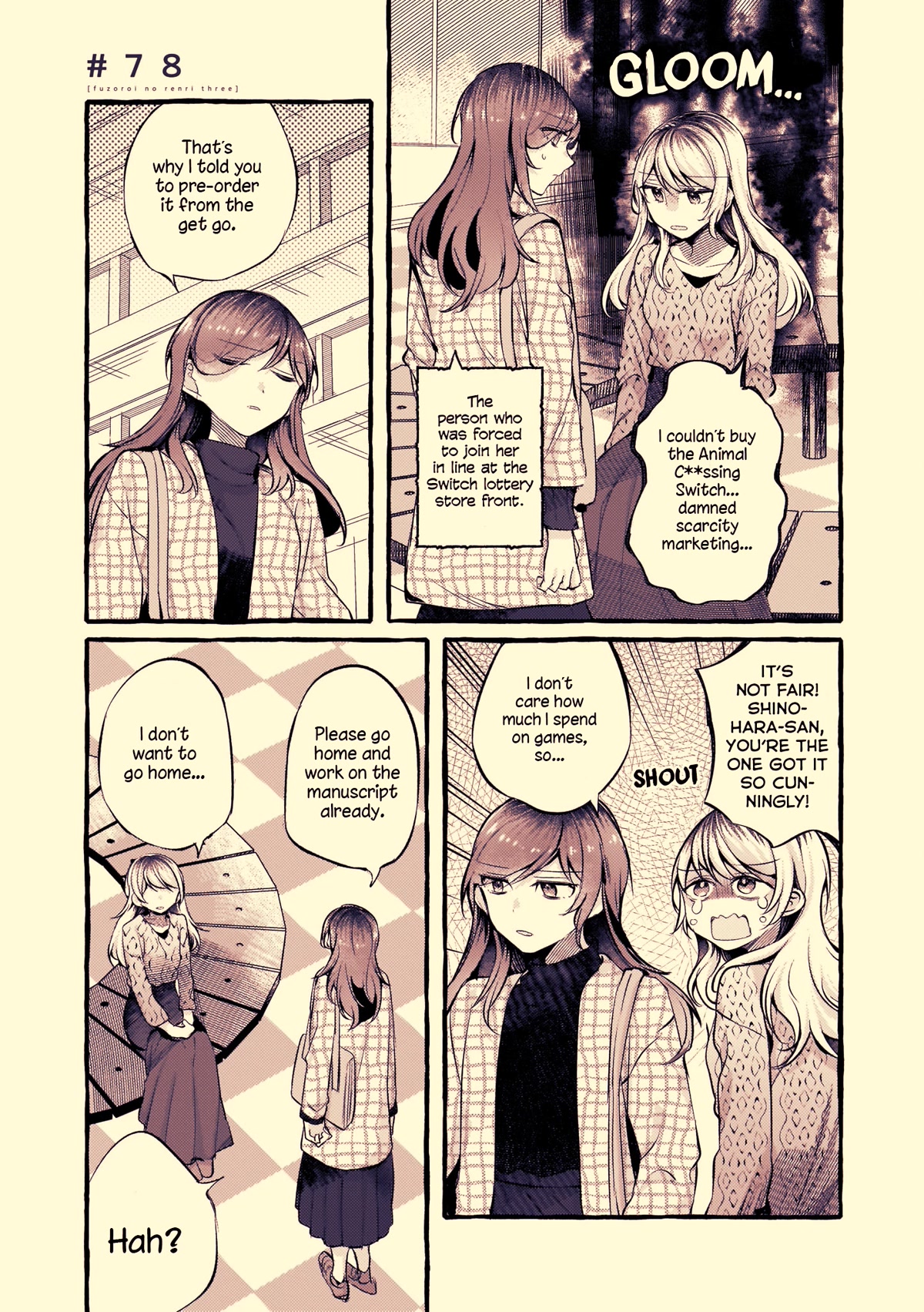 Fusoroi no Renri Chapter 78 page 1 - Chapter 78