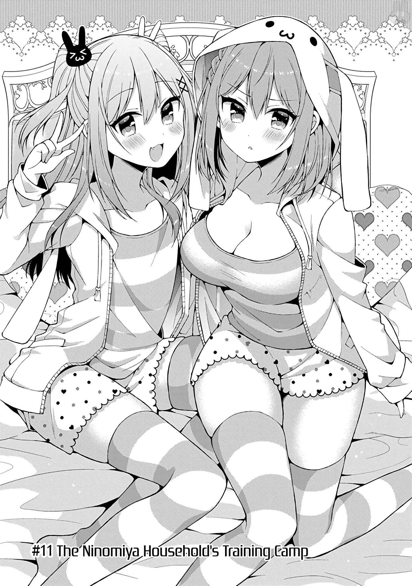 Futaba-san Chi no Kyoudai Chapter 11 page 2 - Chapter 11: The Ninomiya Household's Training Camp
