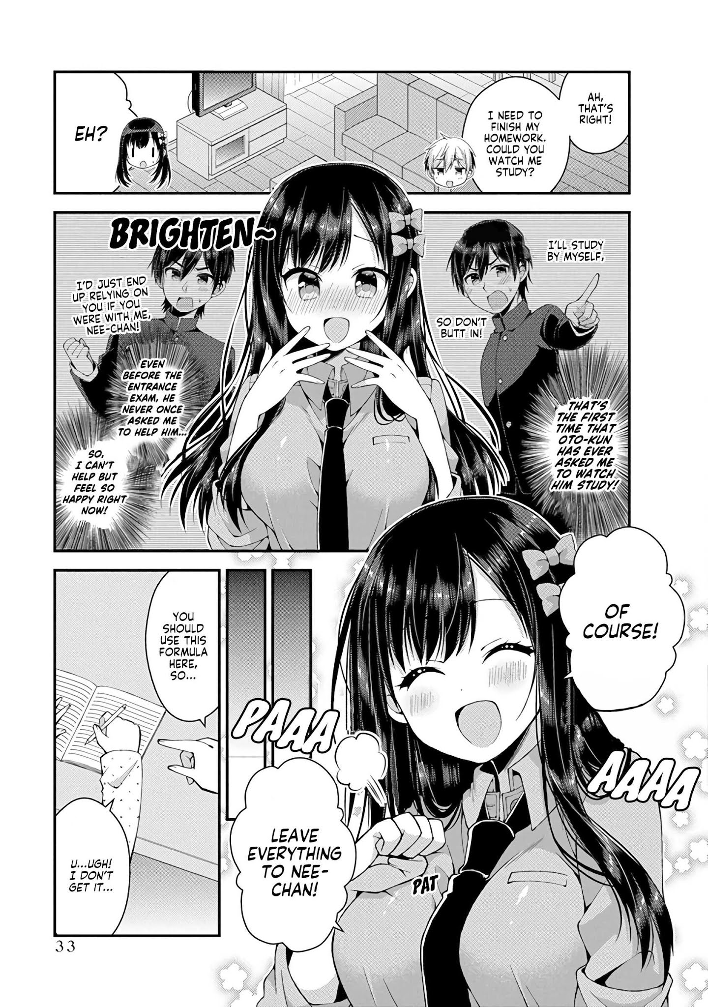 Futaba-san Chi no Kyoudai Chapter 12 page 4 - Chapter 12: The Futaba Household's Grade Schooler