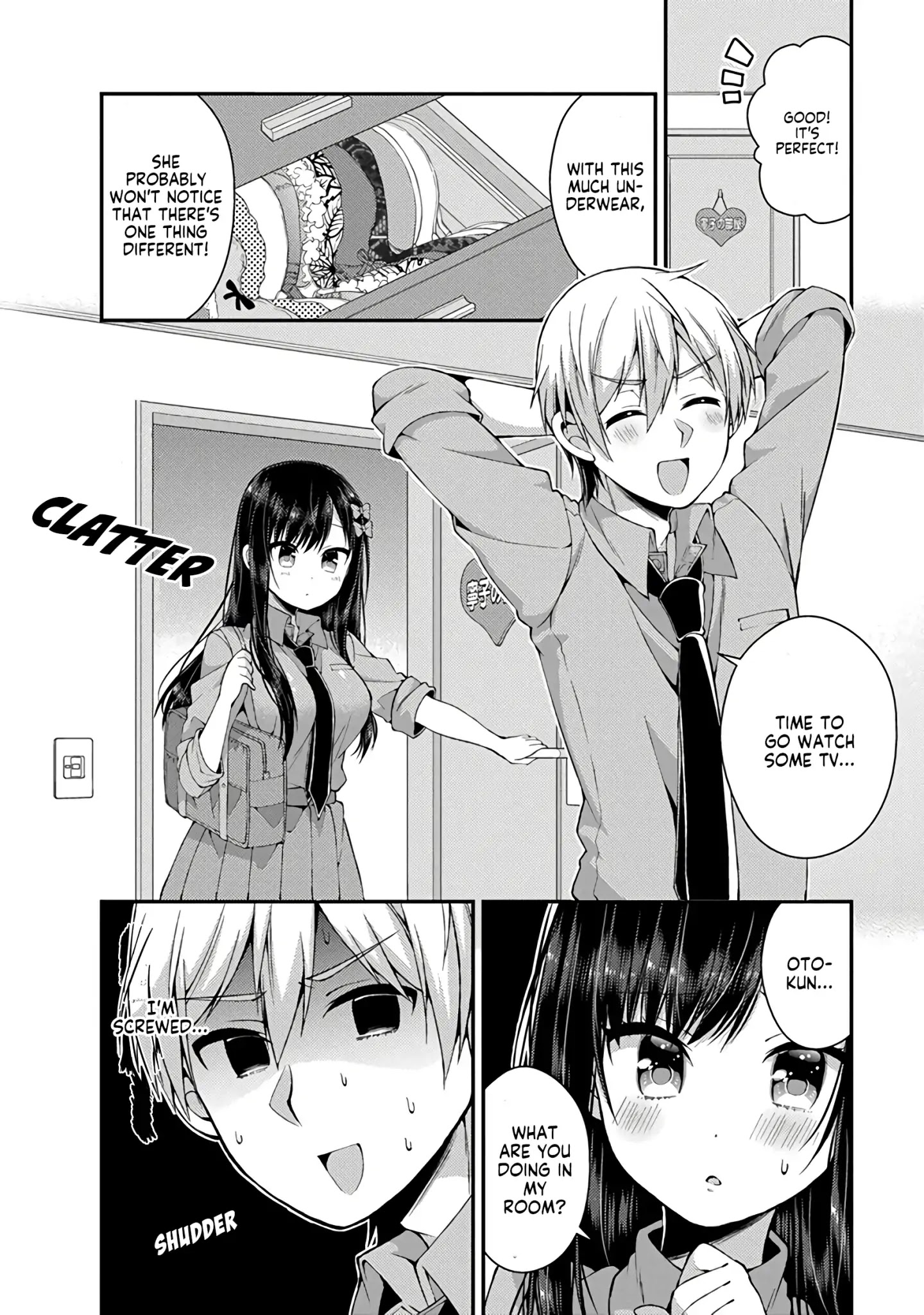 Futaba-san Chi no Kyoudai Chapter 13 page 11 - Chapter 13: The Futaba Household's Underwear