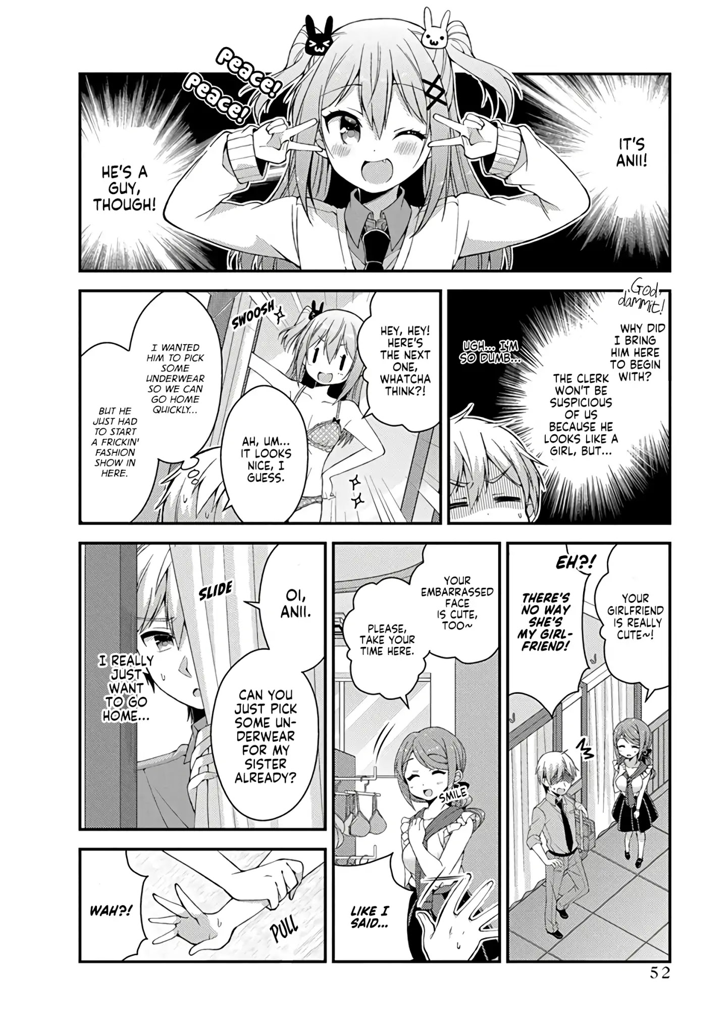 Futaba-san Chi no Kyoudai Chapter 13 page 5 - Chapter 13: The Futaba Household's Underwear