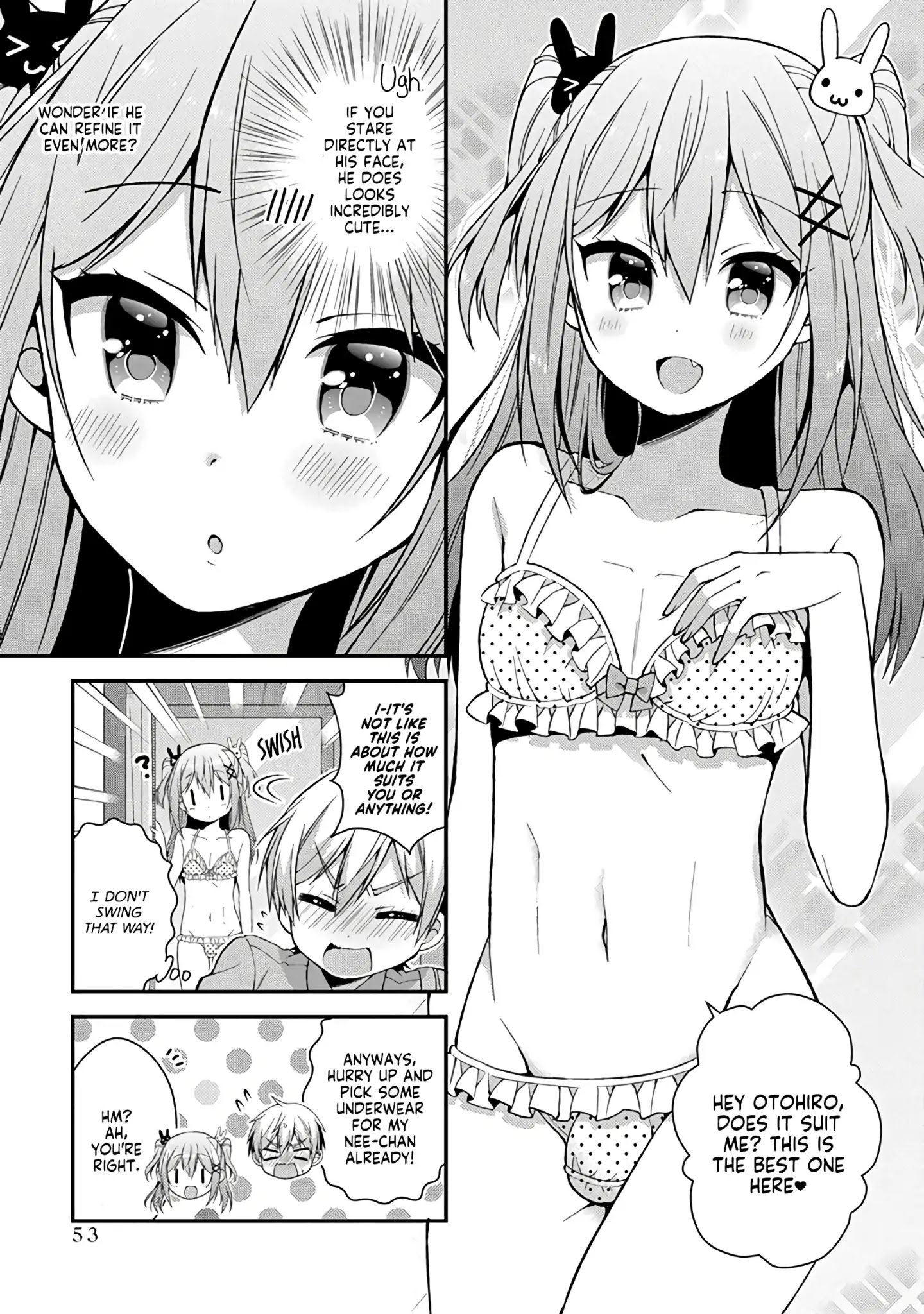 Futaba-san Chi no Kyoudai Chapter 13 page 6 - Chapter 13: The Futaba Household's Underwear