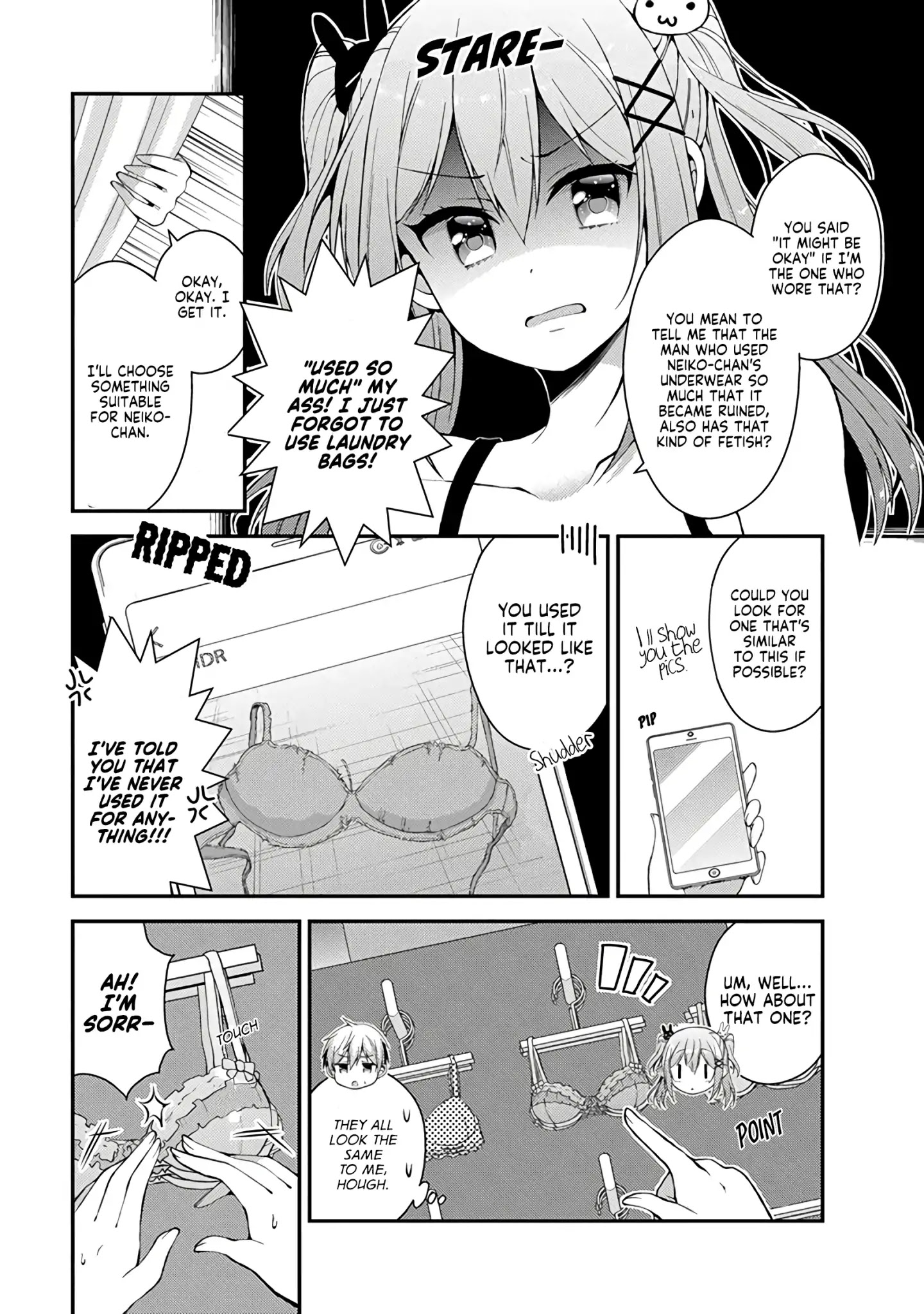 Futaba-san Chi no Kyoudai Chapter 13 page 8 - Chapter 13: The Futaba Household's Underwear
