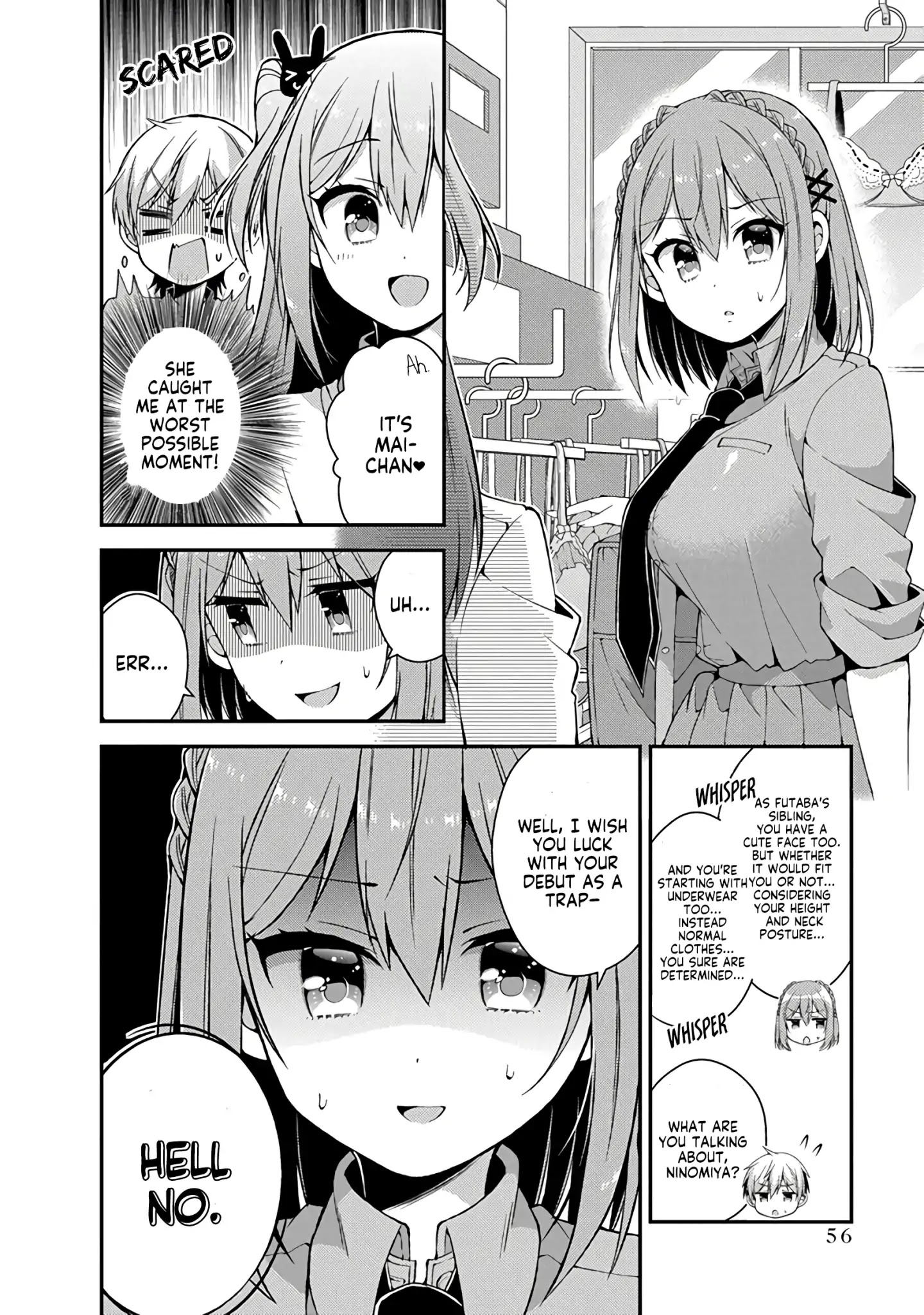 Futaba-san Chi no Kyoudai Chapter 13 page 9 - Chapter 13: The Futaba Household's Underwear