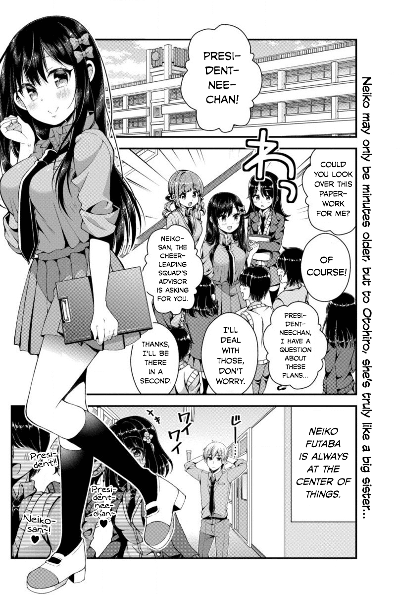 Futaba-san Chi no Kyoudai Chapter 2 page 2 - Chapter 2: The Futaba Household's Bath