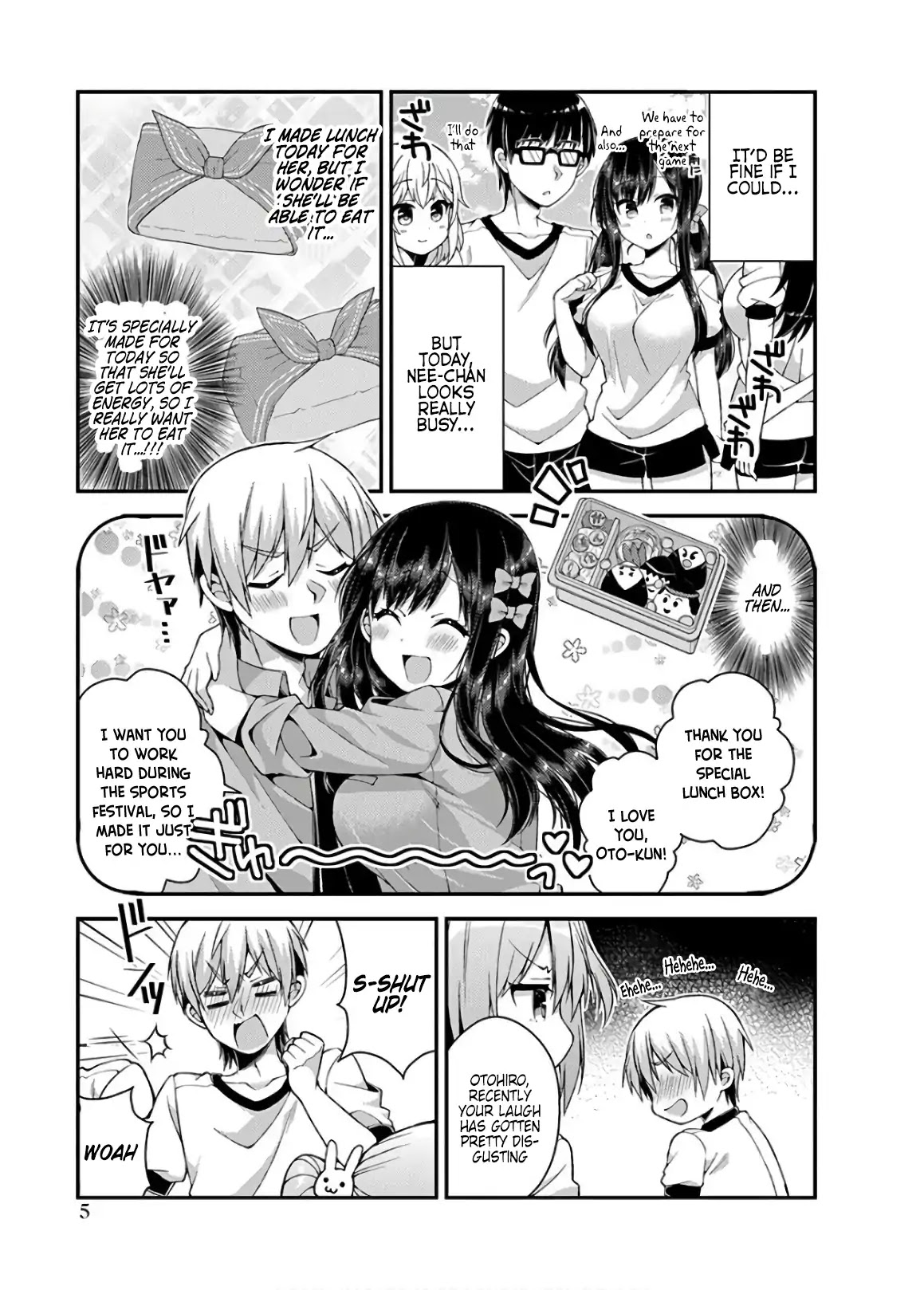 Futaba-san Chi no Kyoudai Chapter 28 page 3 - Chapter 28: The Futaba Household's Sport Festival