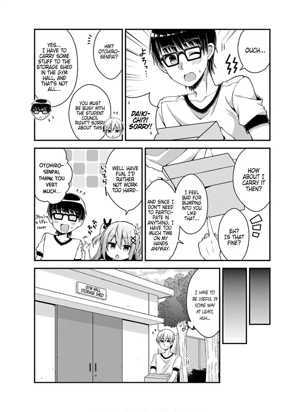 Futaba-san Chi no Kyoudai Chapter 28 page 4 - Chapter 28: The Futaba Household's Sport Festival