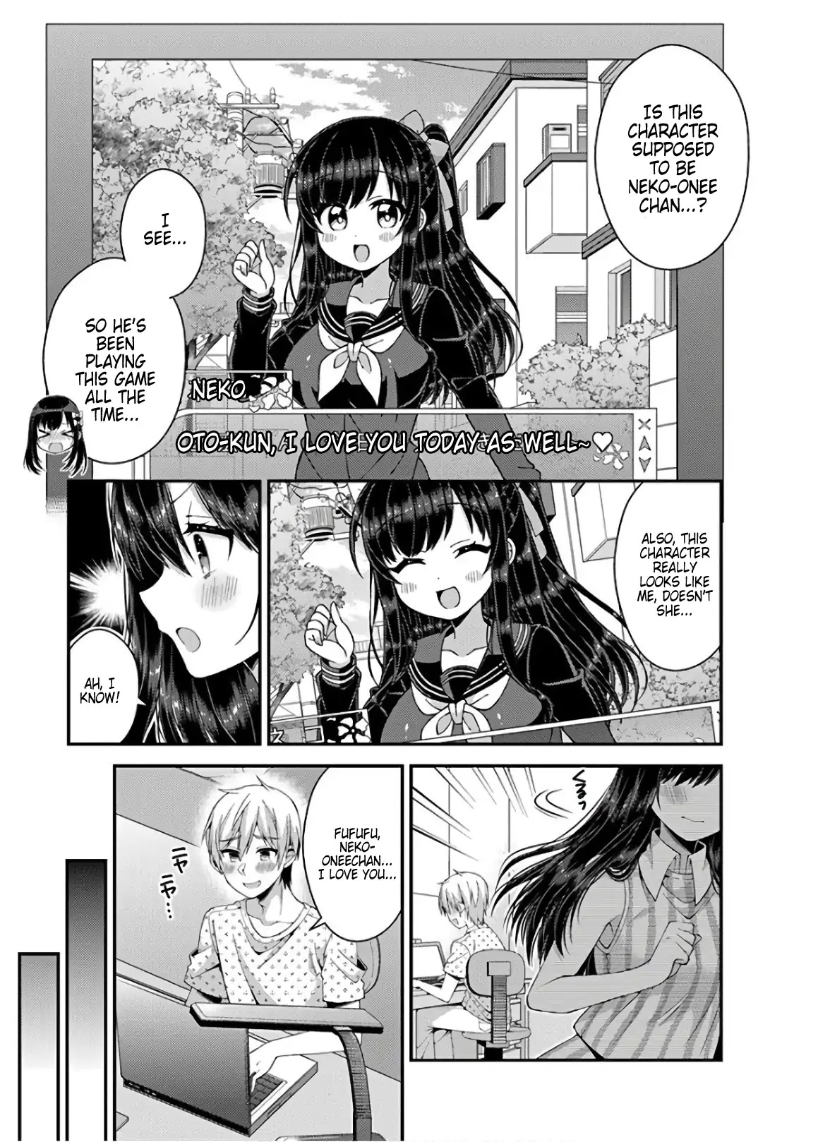 Futaba-san Chi no Kyoudai Chapter 29 page 7 - Chapter 29: The Futaba Household's Game