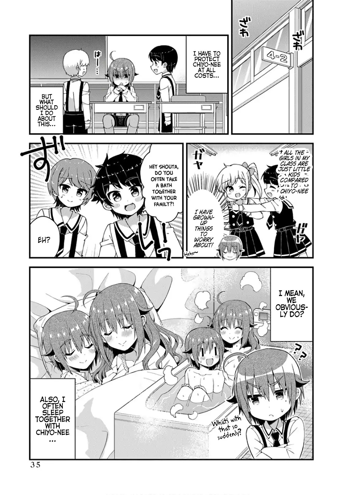 Futaba-san Chi no Kyoudai Chapter 30 page 5 - Chapter 30: The Onezawa Family's Circumstances
