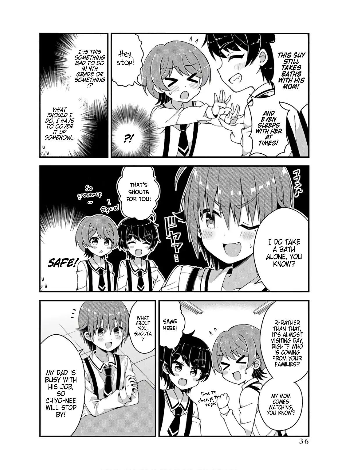 Futaba-san Chi no Kyoudai Chapter 30 page 6 - Chapter 30: The Onezawa Family's Circumstances