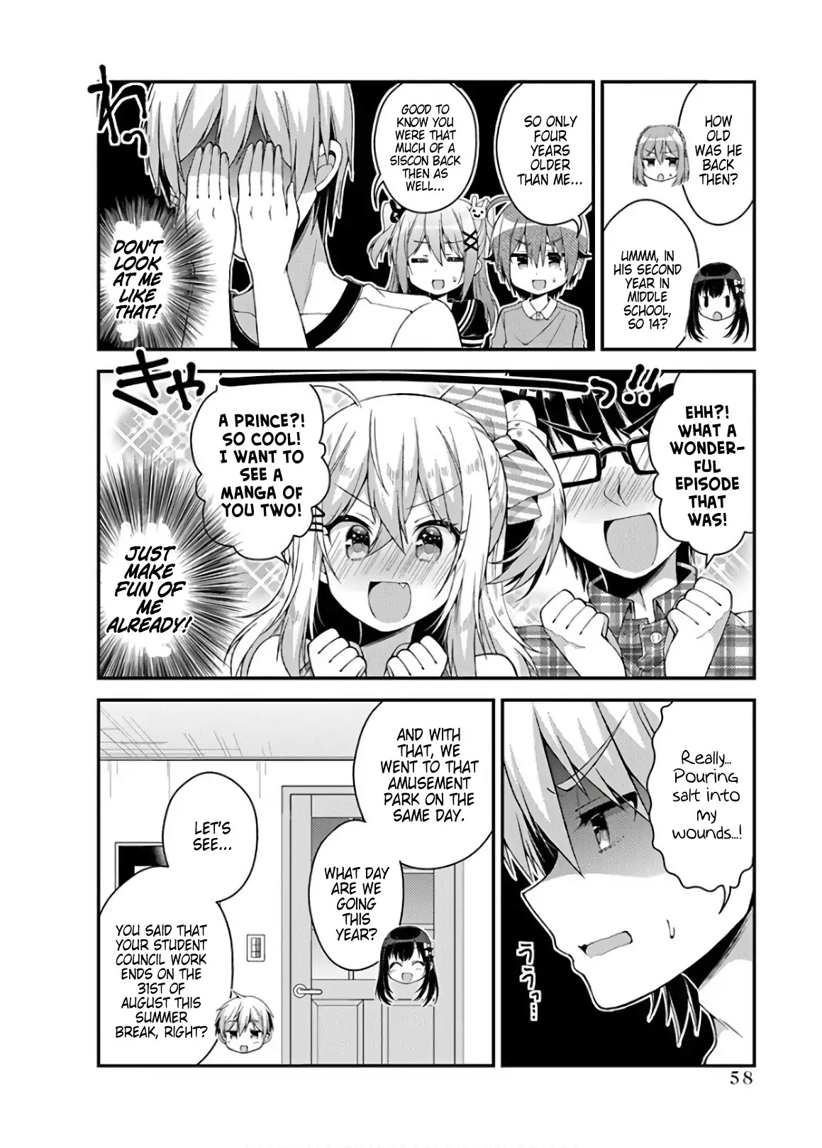 Futaba-san Chi no Kyoudai Chapter 31 page 10 - Chapter 31: The Futaba Household's Birthday