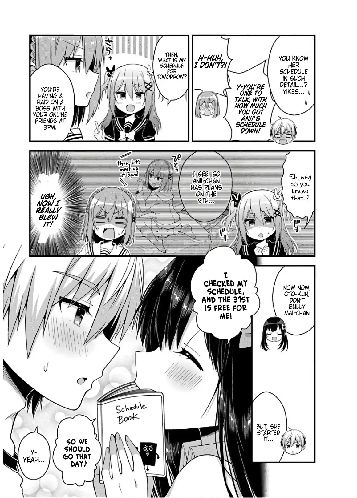 Futaba-san Chi no Kyoudai Chapter 31 page 11 - Chapter 31: The Futaba Household's Birthday