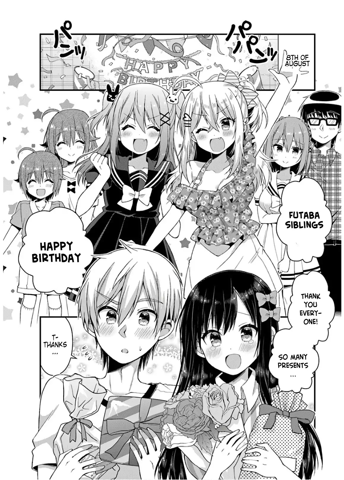 Futaba-san Chi no Kyoudai Chapter 31 page 2 - Chapter 31: The Futaba Household's Birthday