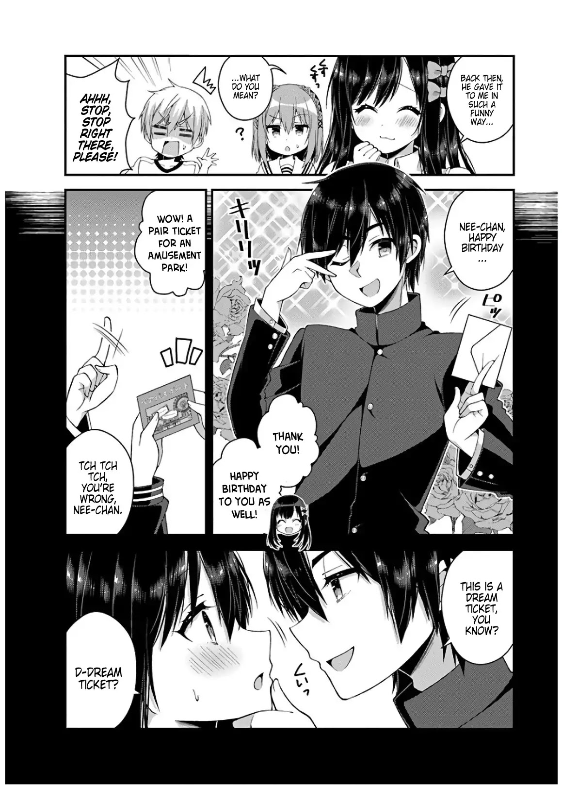 Futaba-san Chi no Kyoudai Chapter 31 page 8 - Chapter 31: The Futaba Household's Birthday