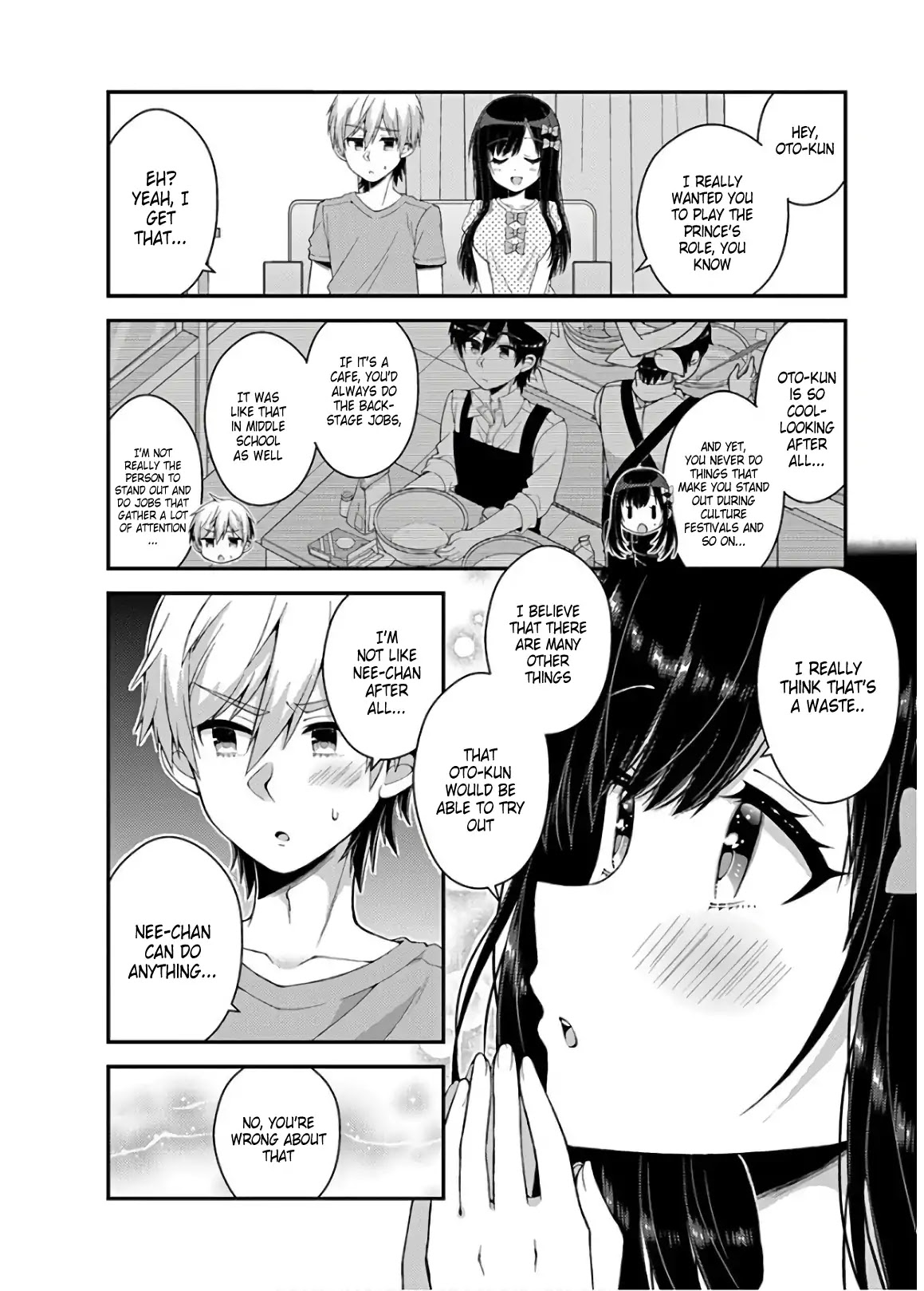 Futaba-san Chi no Kyoudai Chapter 36 page 8 - Chapter 36: The Futaba Household's Culture Festival (Part 1)