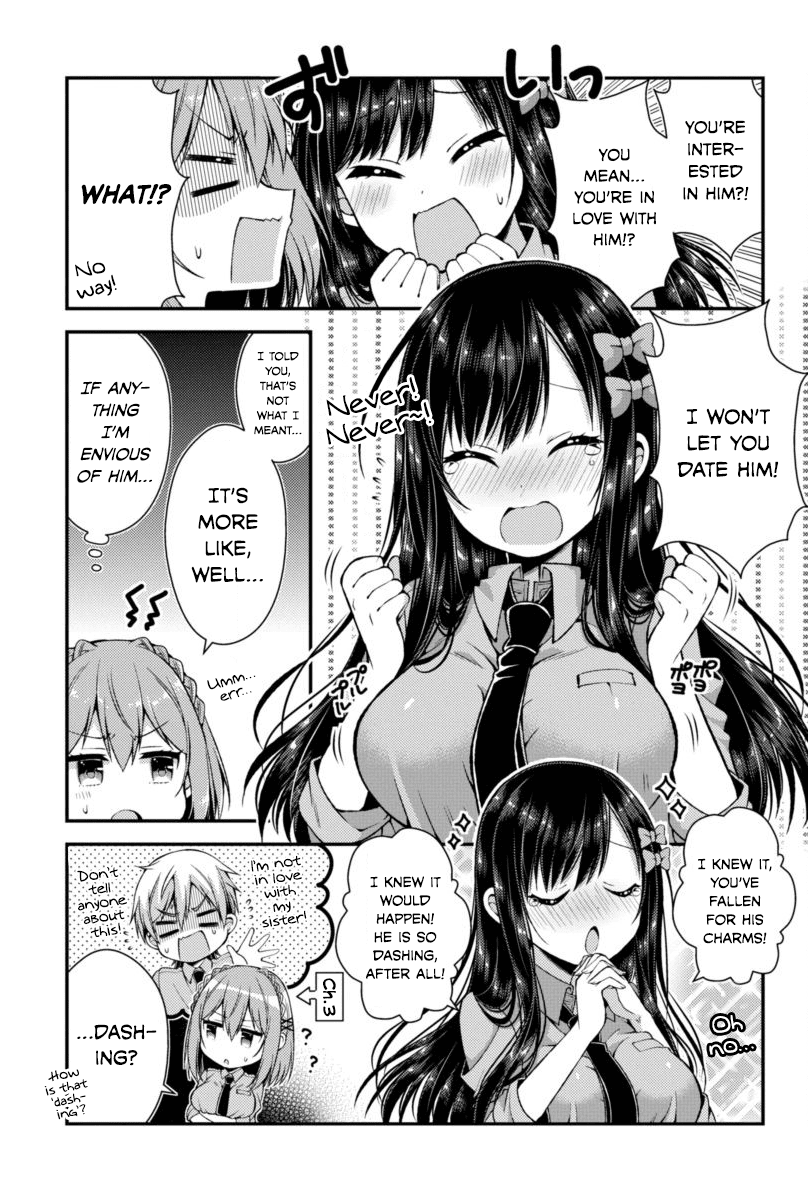 Futaba-san Chi no Kyoudai Chapter 4 page 3 - Chapter 4: The Futaba Household's Rebellious Phase