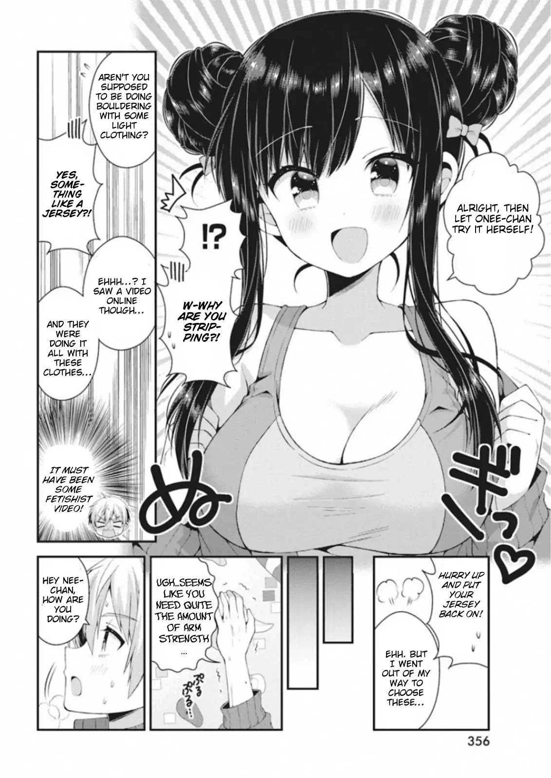 Futaba-san Chi no Kyoudai Chapter 41 page 4 - Chapter 41: The Futaba Household's Bouldering