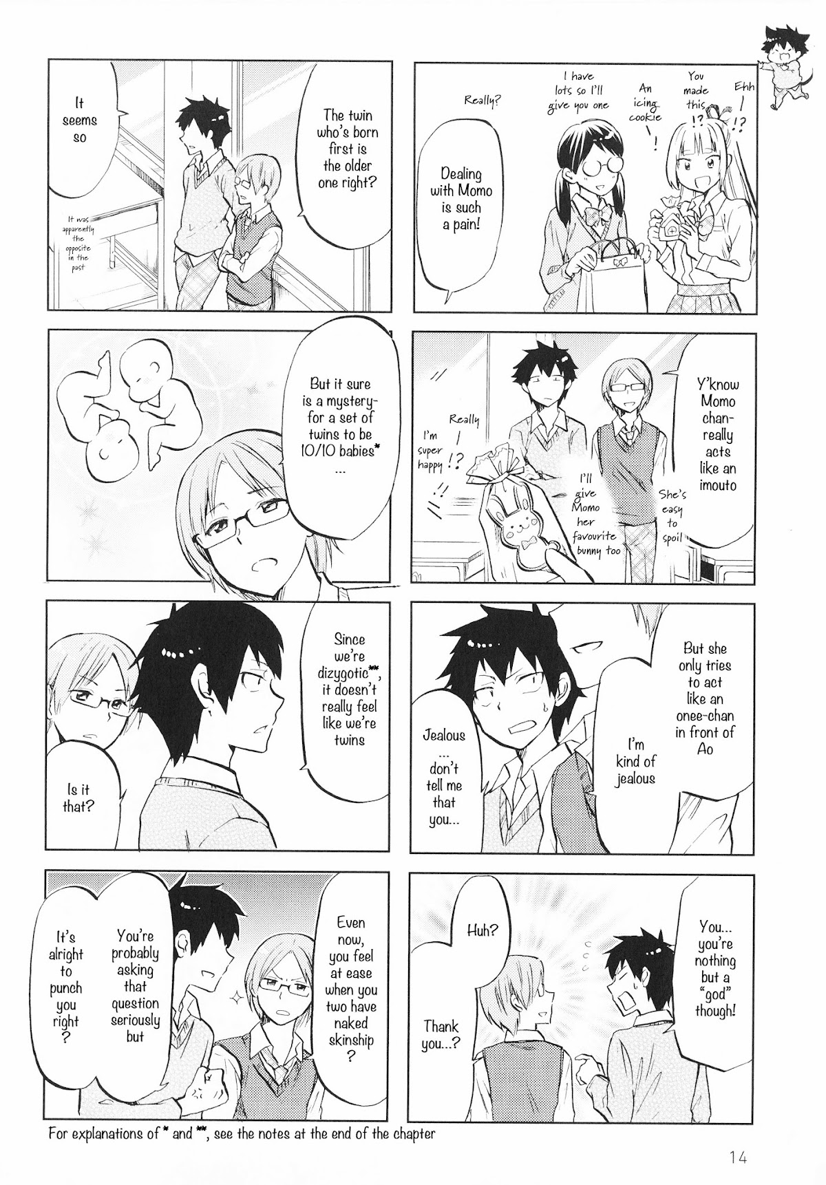 Futago Complex Chapter 2 page 4 - Chapter 2: Part 2