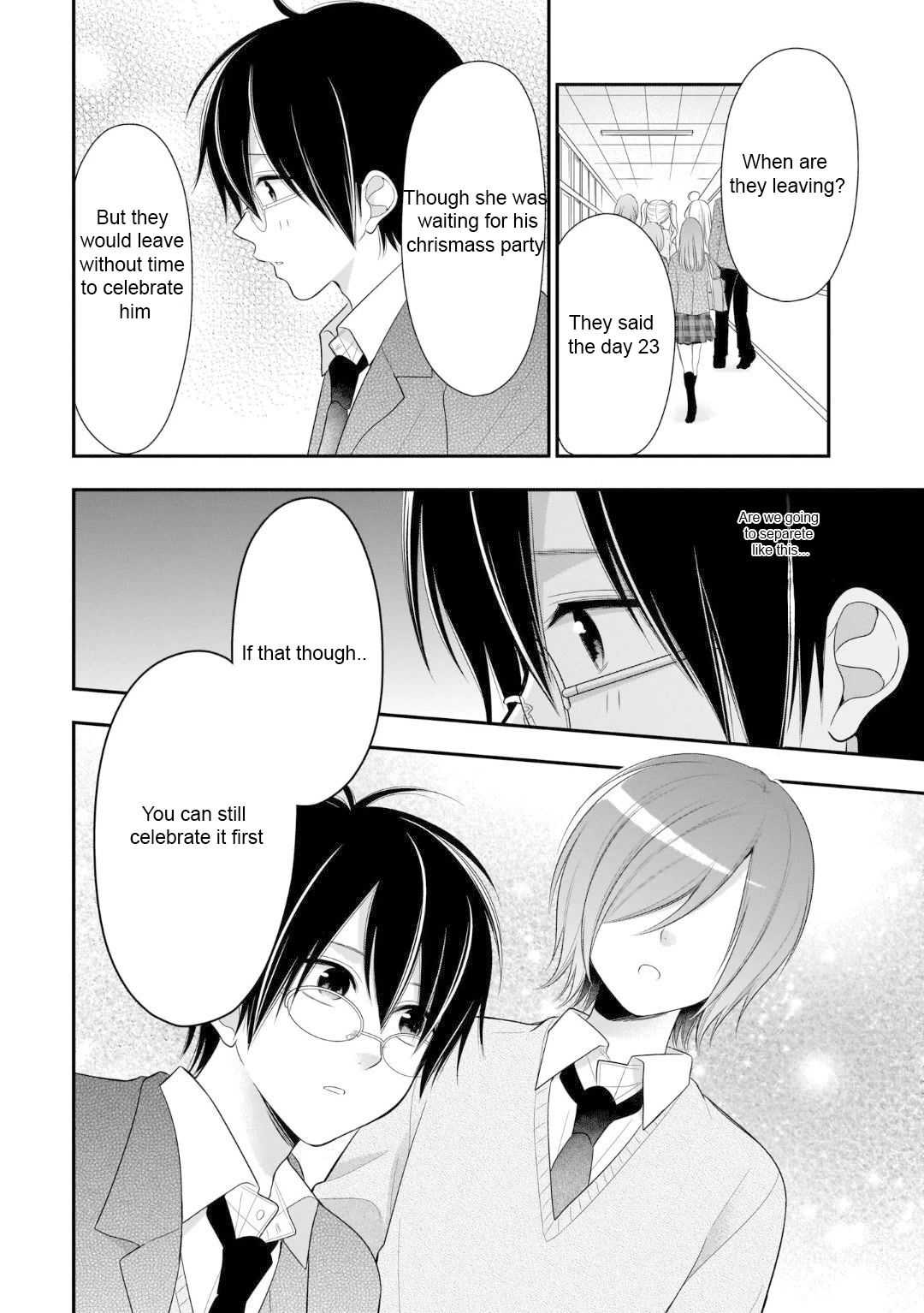 Futago, Futagokoro. Chapter 13 page 4 - Chapter 13: Because I'm sure, One day we will meet again. [END]
