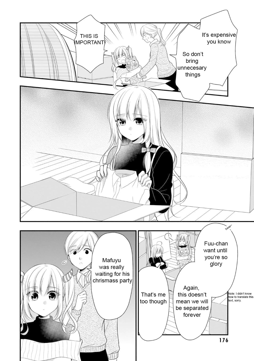 Futago, Futagokoro. Chapter 13 page 6 - Chapter 13: Because I'm sure, One day we will meet again. [END]
