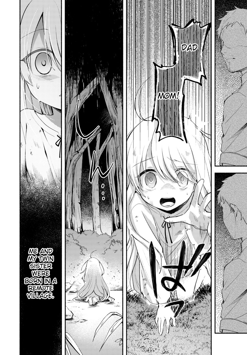 Futago no ane ga miko toshite hikitorarete, watashi wa suterareta kedo tabun watashi ga miko de aru Chapter 1 page 8 - Chapter 1: (Part one)