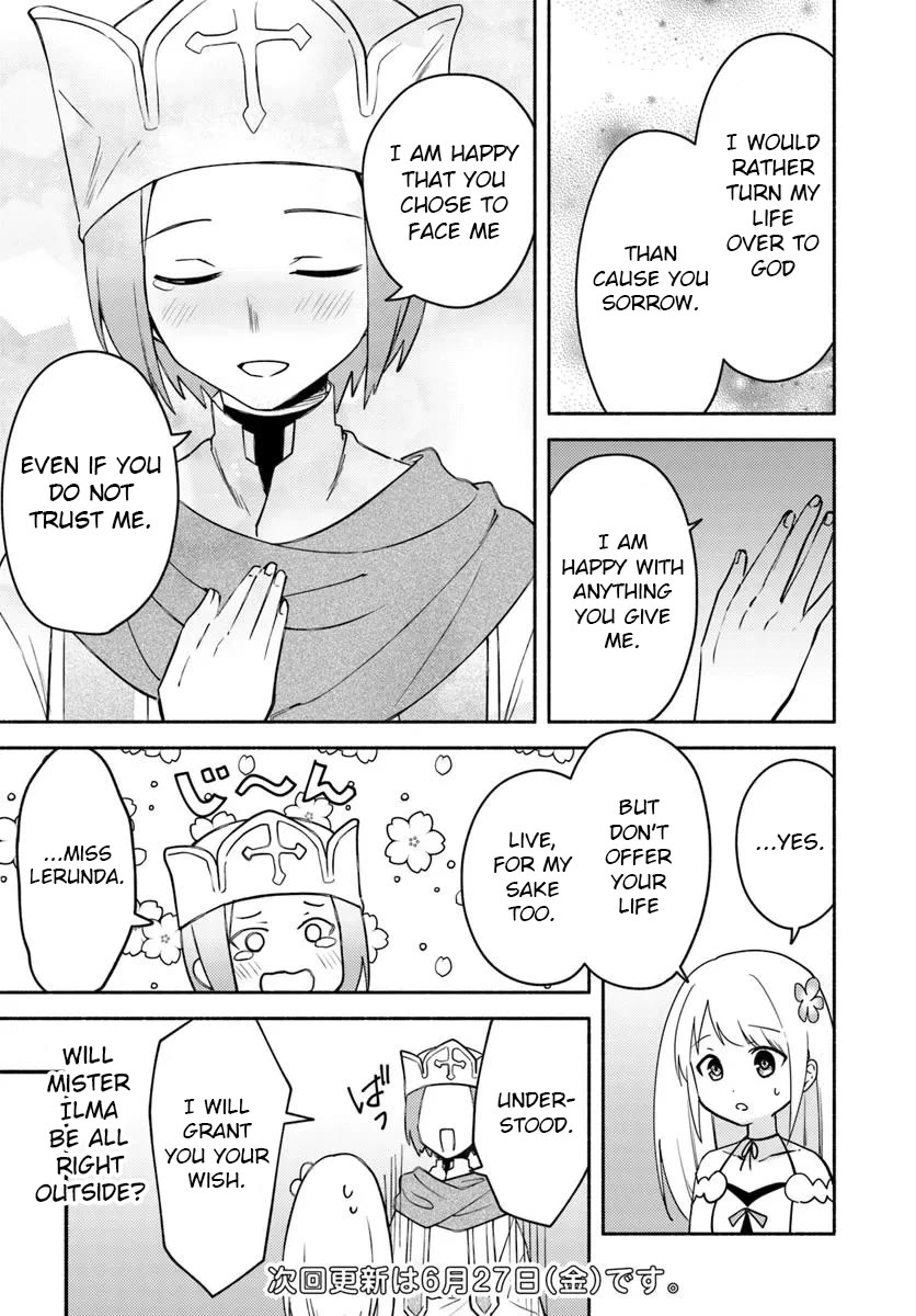 Futago no ane ga miko toshite hikitorarete, watashi wa suterareta kedo tabun watashi ga miko de aru Chapter 31.1 page 17 - Chapter 31.1: Will delete if hidamari asks