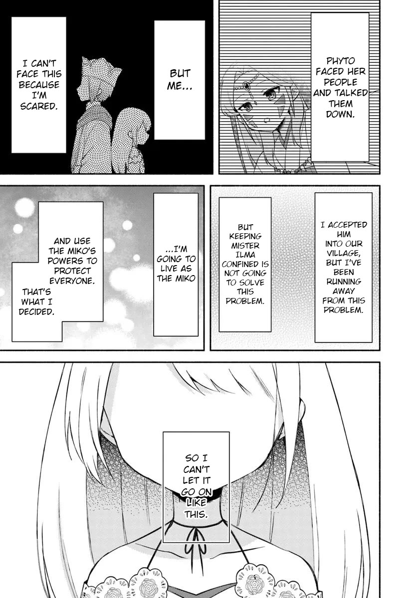 Futago no ane ga miko toshite hikitorarete, watashi wa suterareta kedo tabun watashi ga miko de aru Chapter 31.1 page 7 - Chapter 31.1: Will delete if hidamari asks