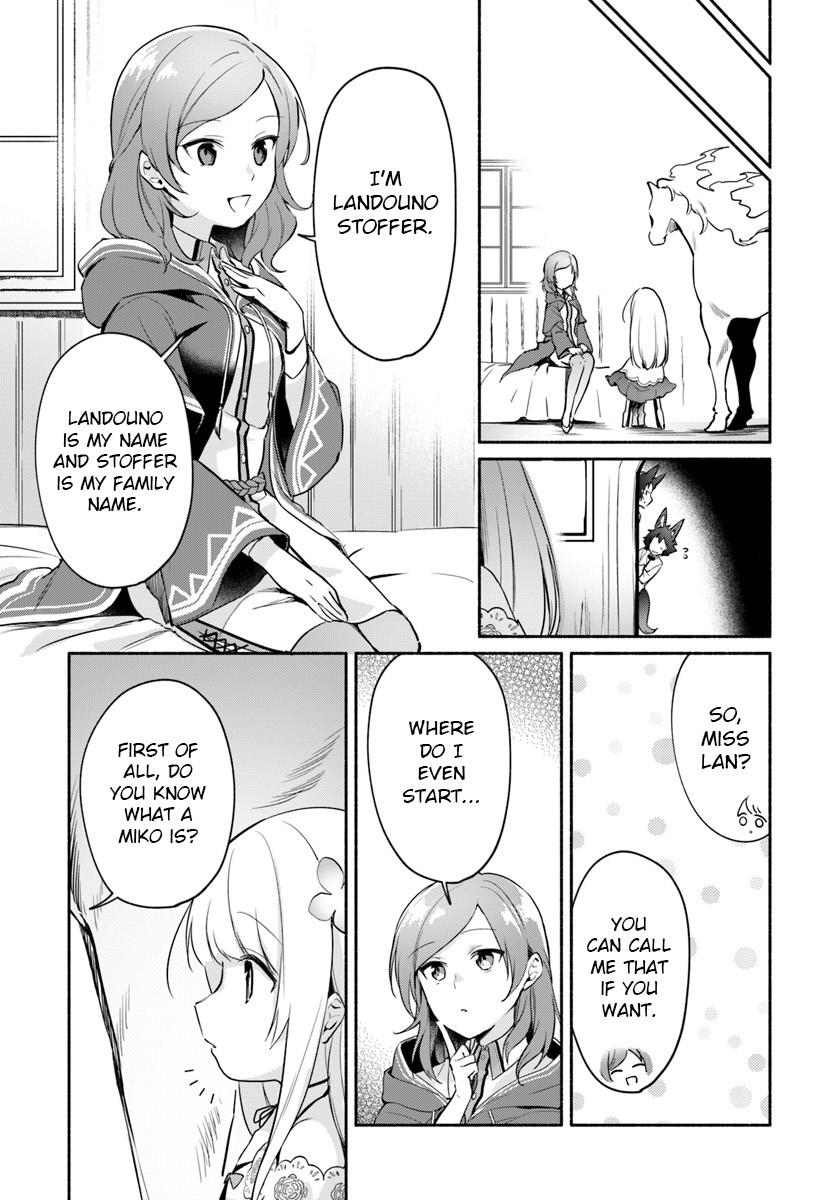 Futago no ane ga miko toshite hikitorarete, watashi wa suterareta kedo tabun watashi ga miko de aru Chapter 6 page 9 - Chapter 6: (part one)