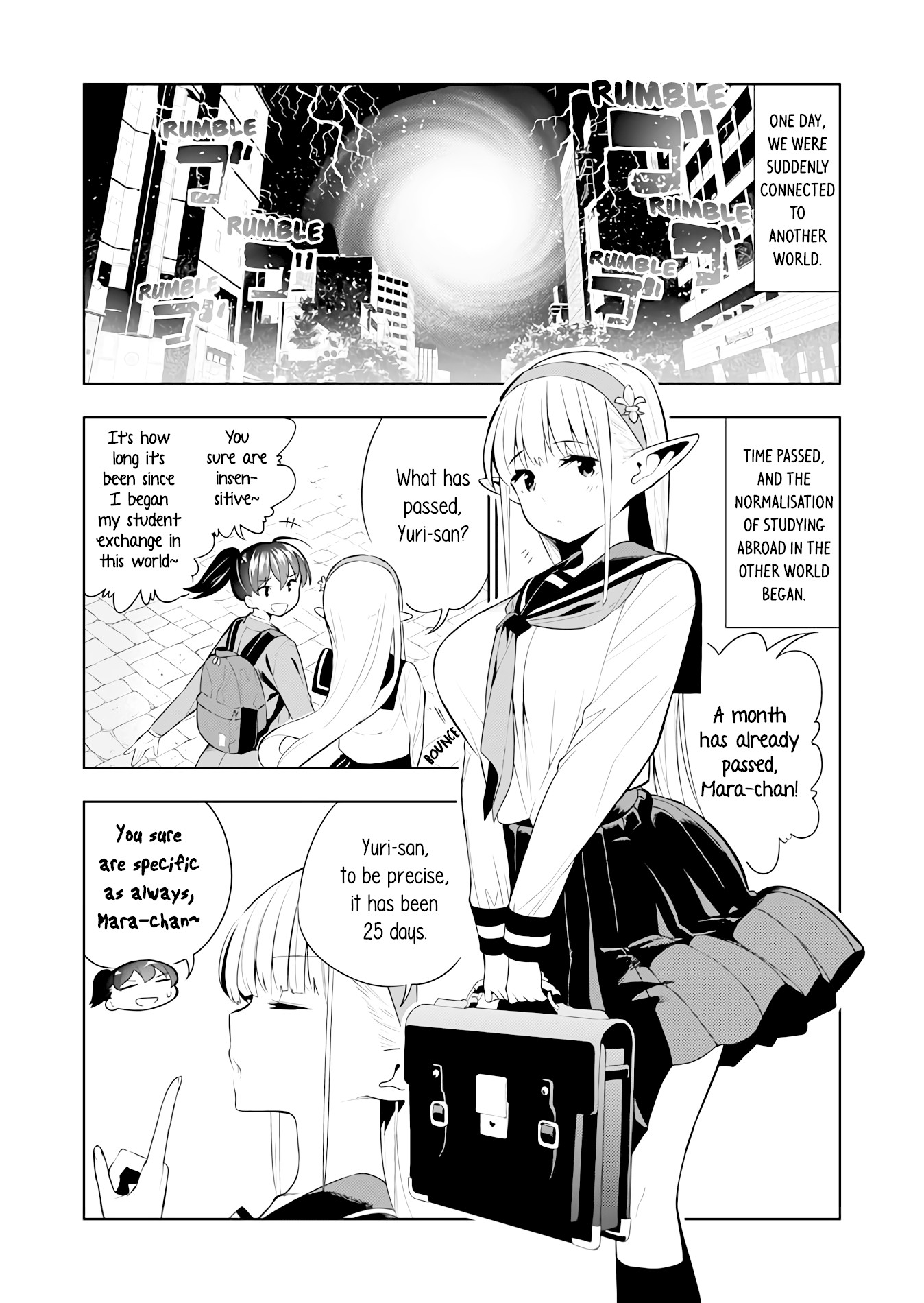 Futanari no Elf Chapter 1 page 2 - Chapter 1