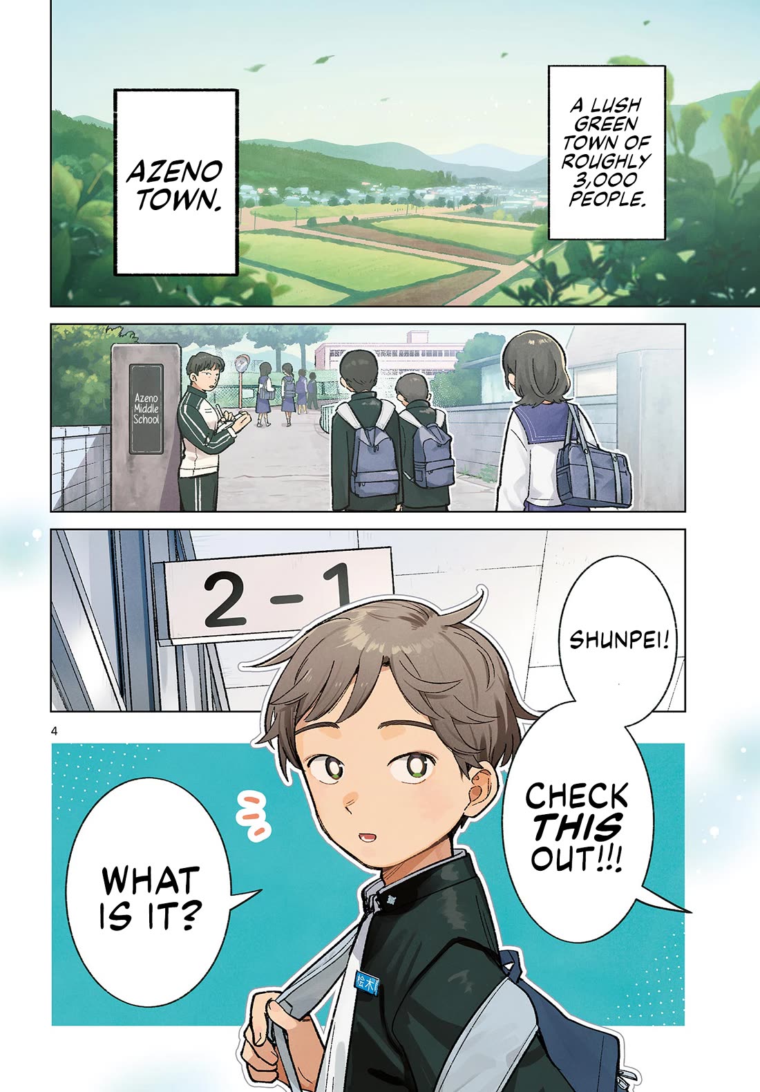 Futari Bus Chapter 1 page 3 - Chapter 1: Heyday Road