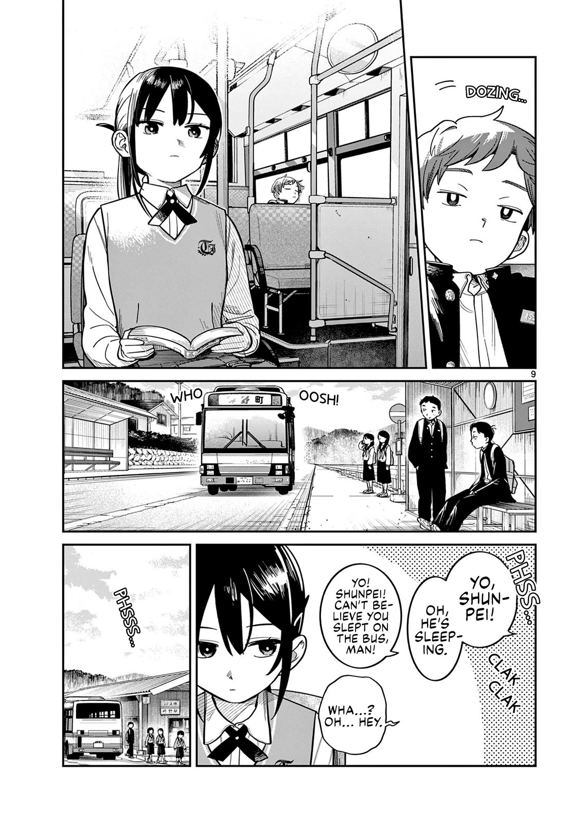Futari Bus Chapter 1 page 8 - Chapter 1: Heyday Road
