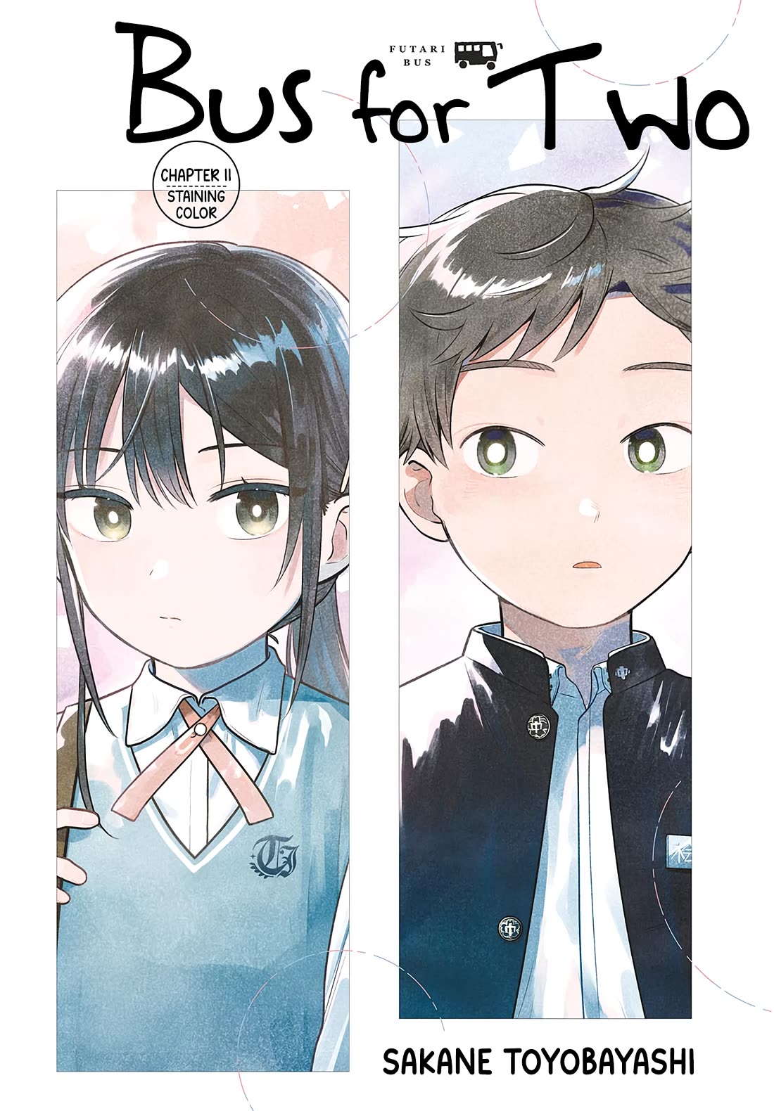 Futari Bus Chapter 11 page 1 - Chapter 11: Staining Color