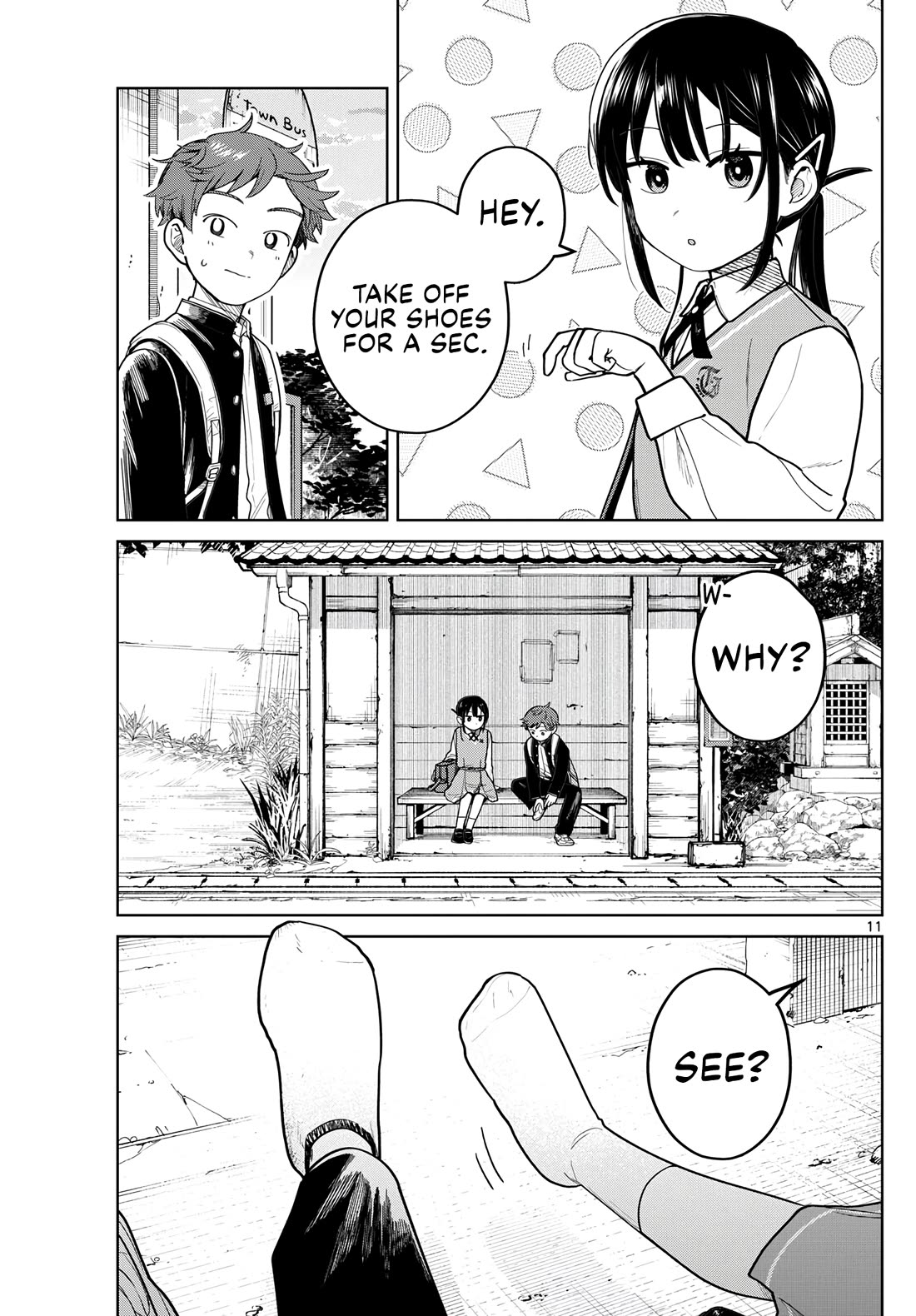 Futari Bus Chapter 11 page 11 - Chapter 11: Staining Color