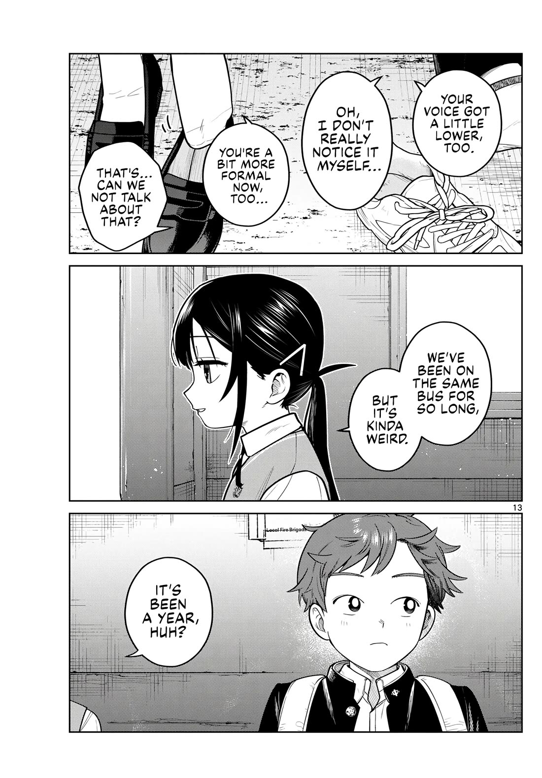 Futari Bus Chapter 11 page 13 - Chapter 11: Staining Color