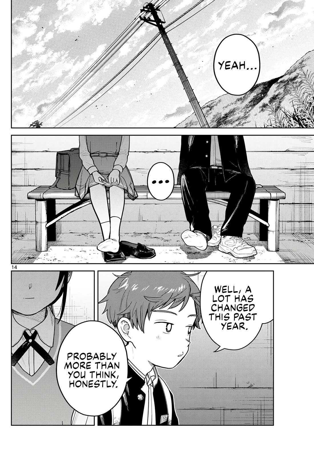Futari Bus Chapter 11 page 14 - Chapter 11: Staining Color