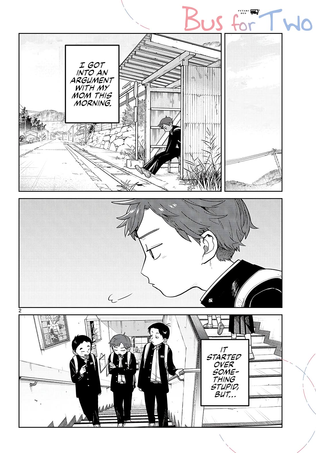 Futari Bus Chapter 11 page 2 - Chapter 11: Staining Color