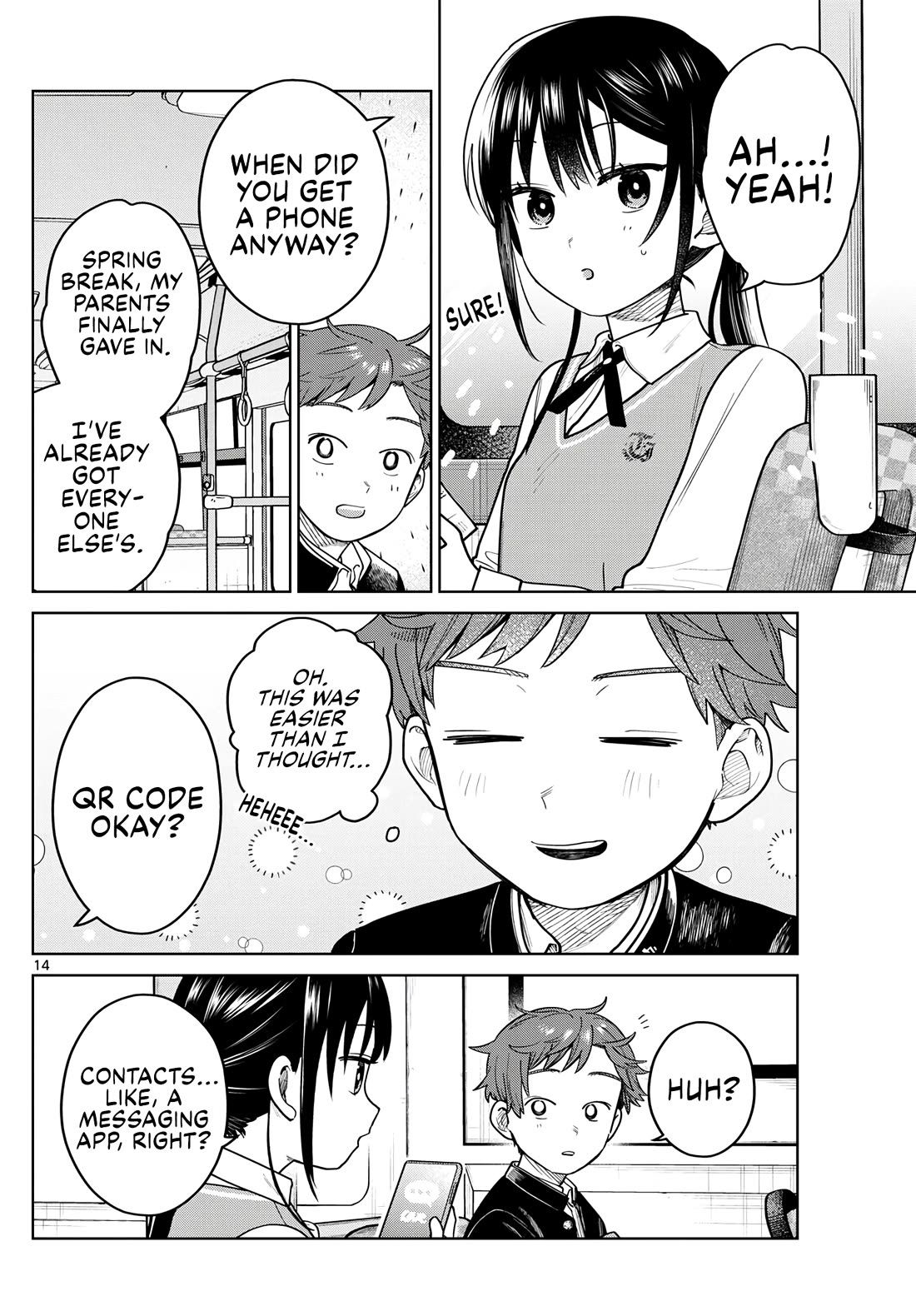 Futari Bus Chapter 12 page 14 - Chapter 12: First Step