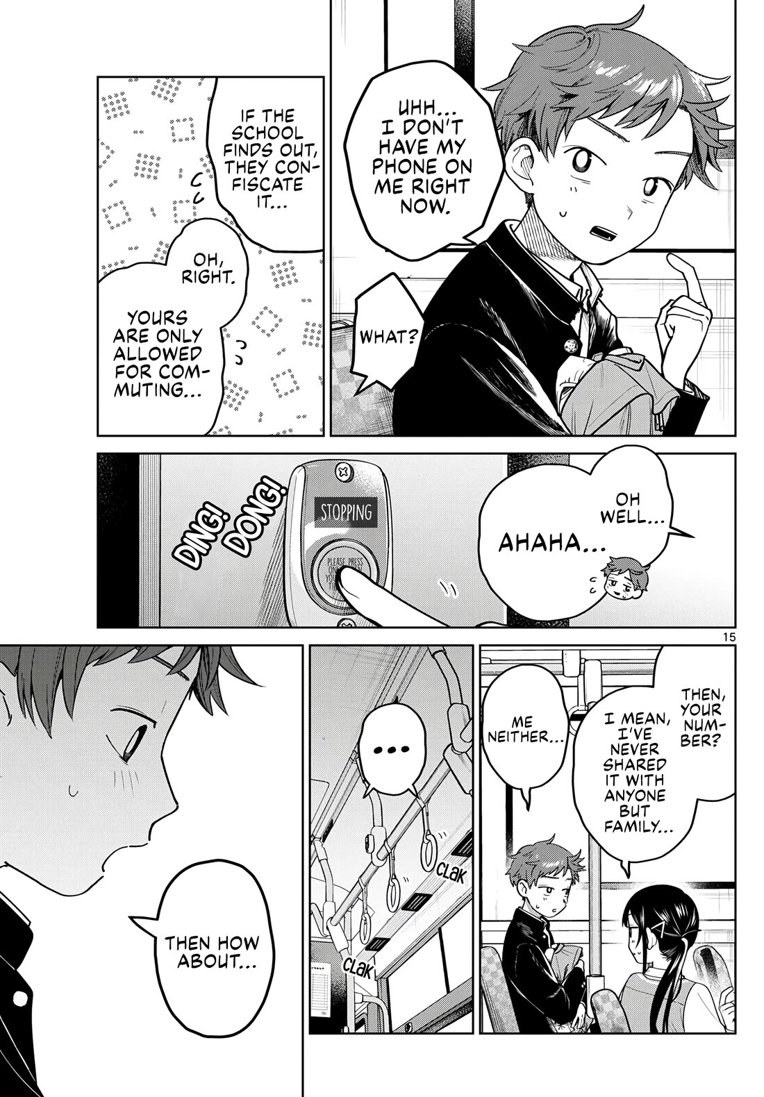 Futari Bus Chapter 12 page 15 - Chapter 12: First Step