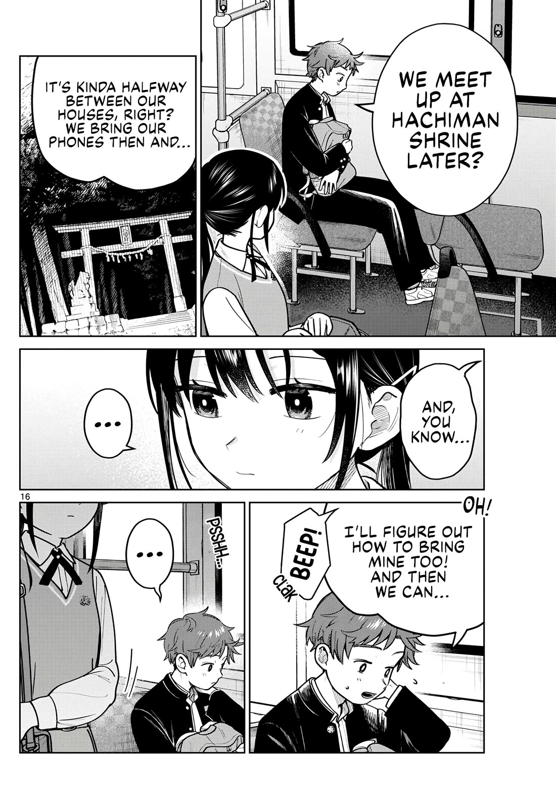 Futari Bus Chapter 12 page 16 - Chapter 12: First Step