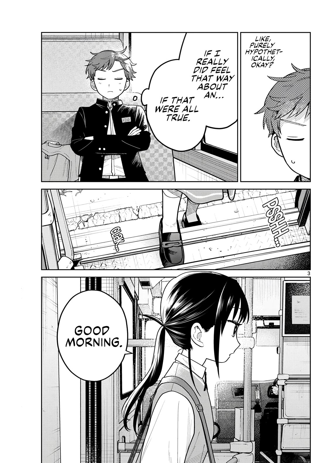 Futari Bus Chapter 12 page 3 - Chapter 12: First Step