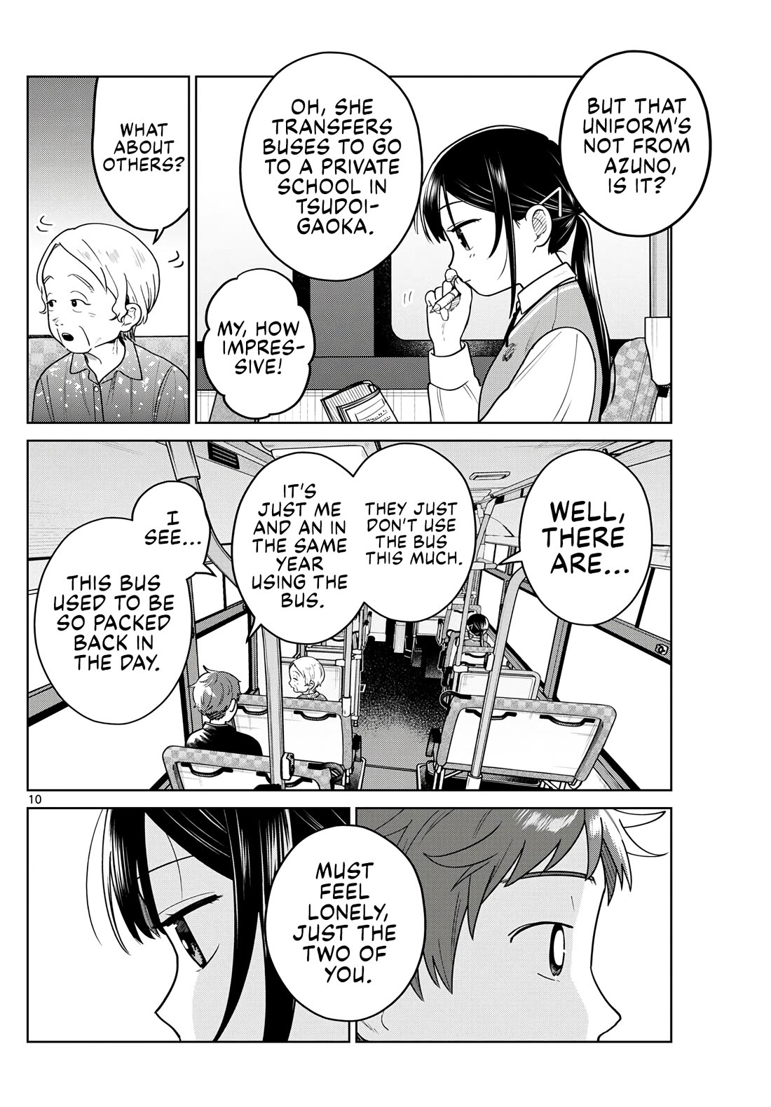 Futari Bus Chapter 13 page 10 - Chapter 13: Mrs. Matsuno