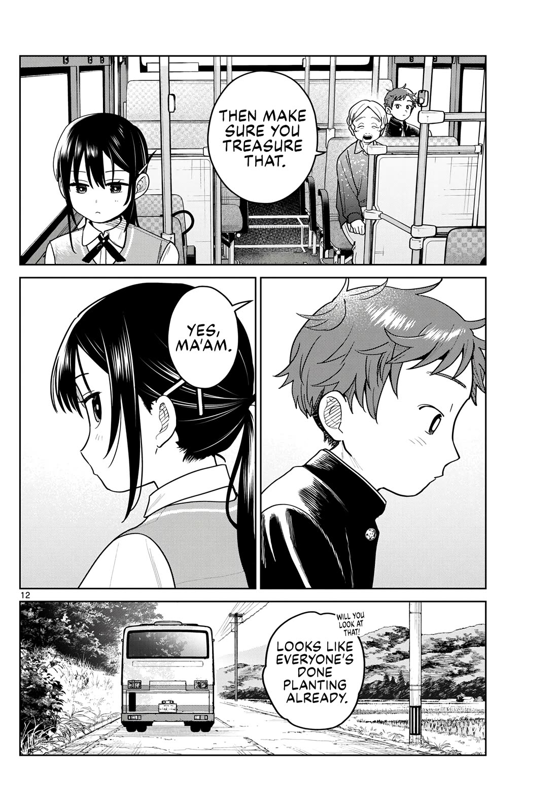Futari Bus Chapter 13 page 12 - Chapter 13: Mrs. Matsuno