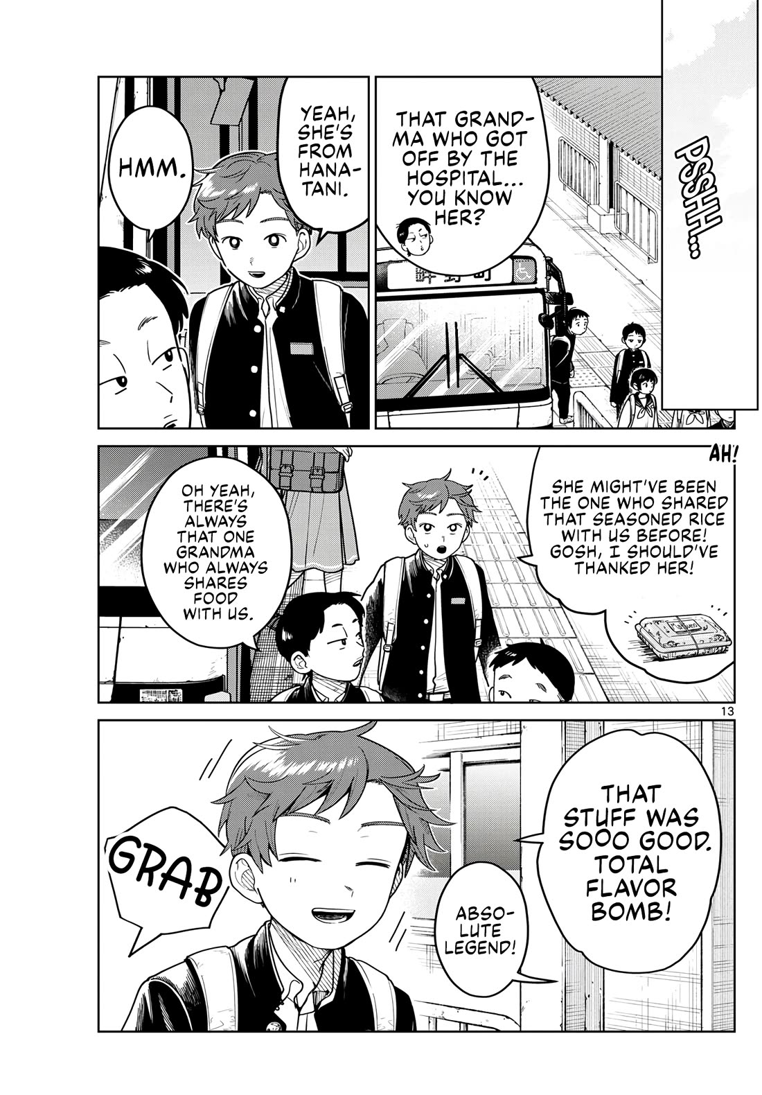 Futari Bus Chapter 13 page 13 - Chapter 13: Mrs. Matsuno
