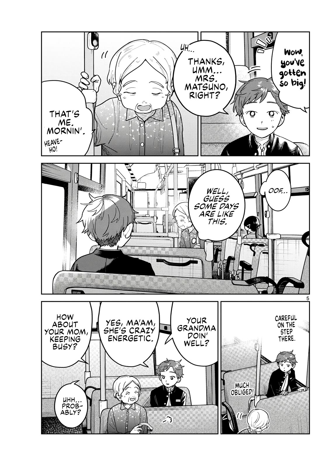 Futari Bus Chapter 13 page 5 - Chapter 13: Mrs. Matsuno