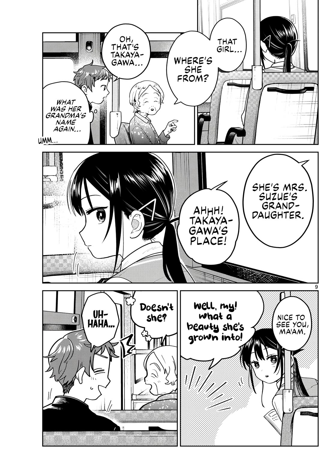 Futari Bus Chapter 13 page 9 - Chapter 13: Mrs. Matsuno