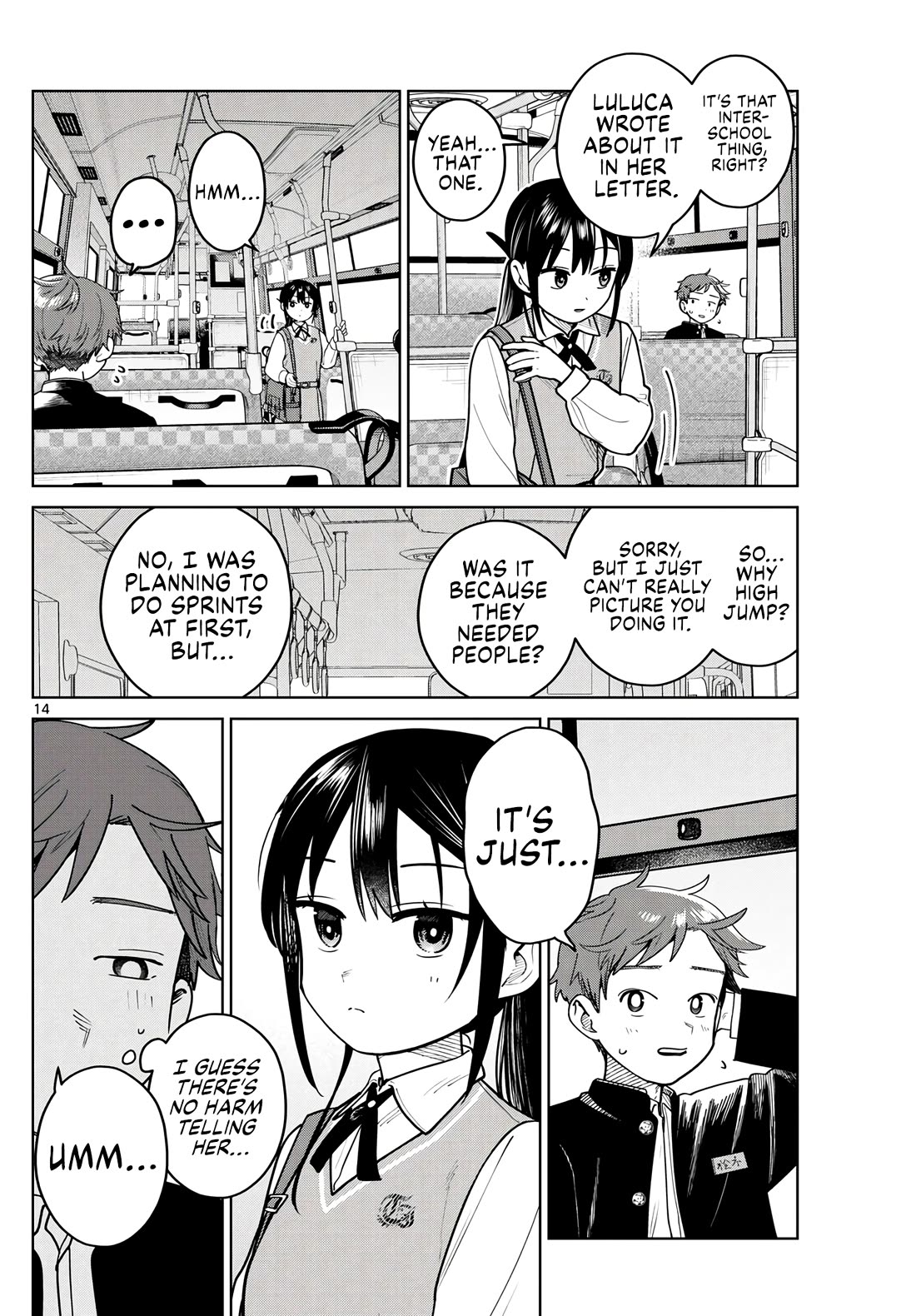 Futari Bus Chapter 14 page 14 - Chapter 14: Soar High